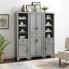 KF33006GY 3 Piece Gray Pantry Set- Tara