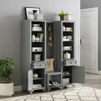 KF33009GY Tara 3 Piece Gray Entryway Set