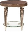 Traditional Hazelnut End Table - Villa Cherie