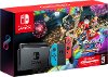 SWI HADSKABLD Nintendo Switch Bundle with Mario Kart 8 - Red/Blue Joy-Con Controller
