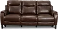 Monterey Brown Leather-Match Power Reclining Sofa