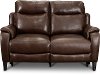 Monterey Brown Leather-Match Power Reclining Loveseat