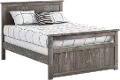 Fort Rustic Driftwood Full Panel Bed