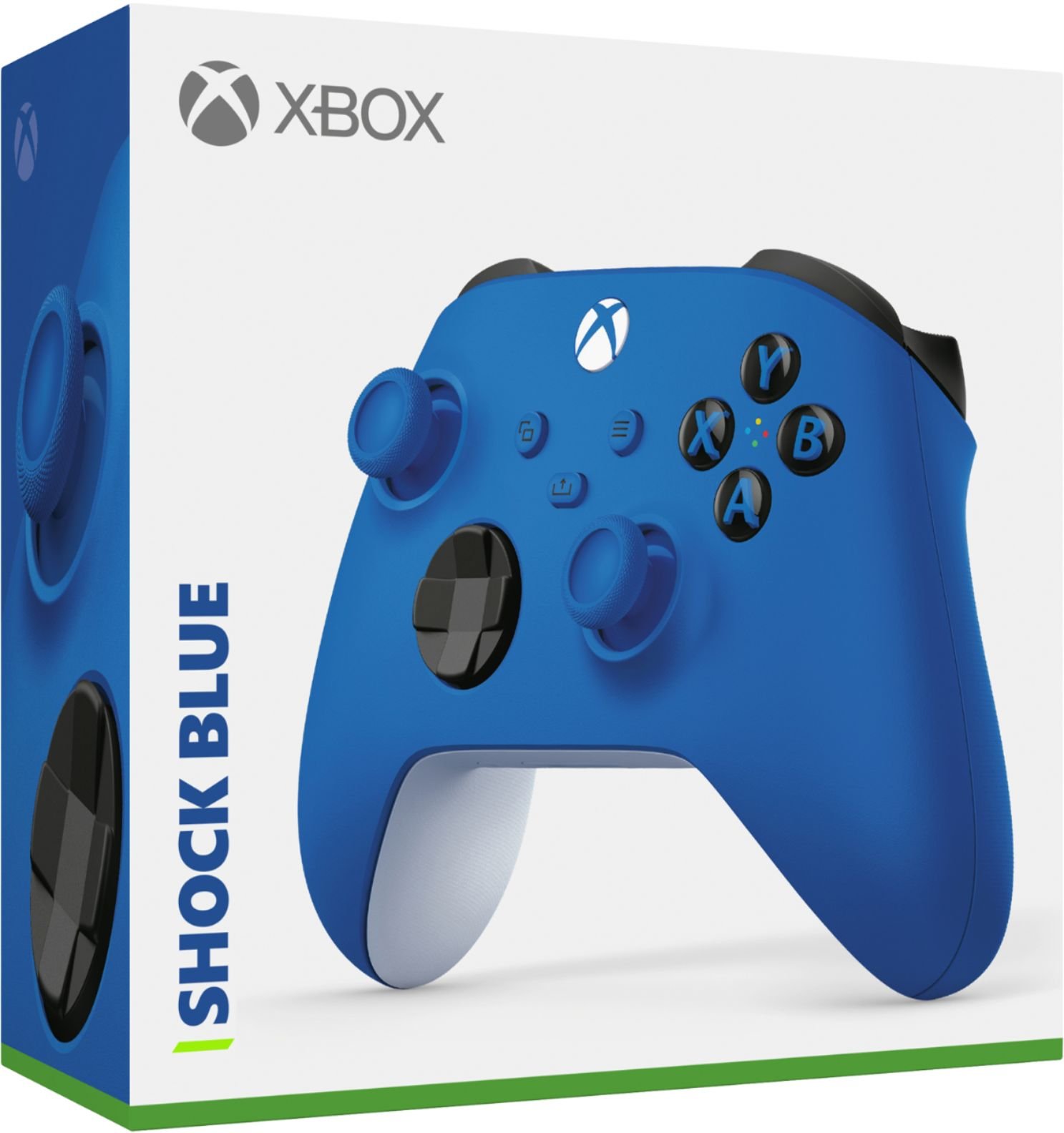 QAU-00001 Microsoft Controller for Xbox Series X, Xbox Series S and Xbox One - Shock Blue-4