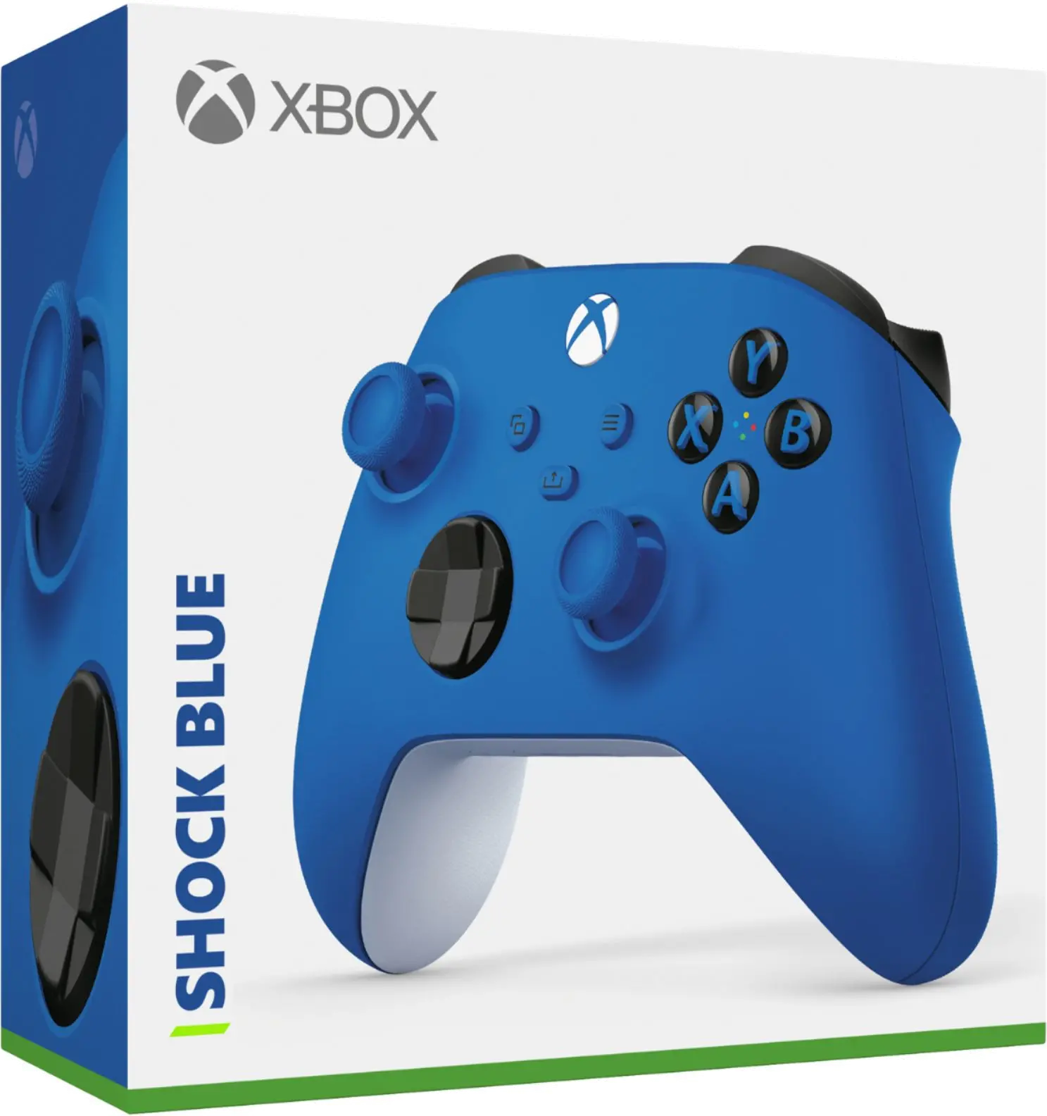 QAU-00001 Microsoft Controller for Xbox Series X, Xbox Series S and Xbox One - Shock Blue-4