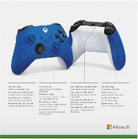 QAU-00001 Microsoft Controller for Xbox Series X, Xbox Series S and Xbox One - Shock Blue-5