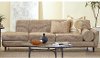 Modern Mocha Brown Right-arm Facing Chaise-Sofa - Austin