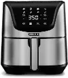 Gourmia Digital Air Fryer with 6 Qt Basket - Stainless Steel