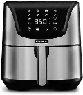 Gourmia Digital Air Fryer with 6 Qt Basket - Stainless Steel
