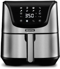 Gourmia Digital Air Fryer with 6 Qt Basket - Stainless Steel