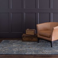 5 x 8 Medium Eastmont Denim Area Rug - Montreal-2