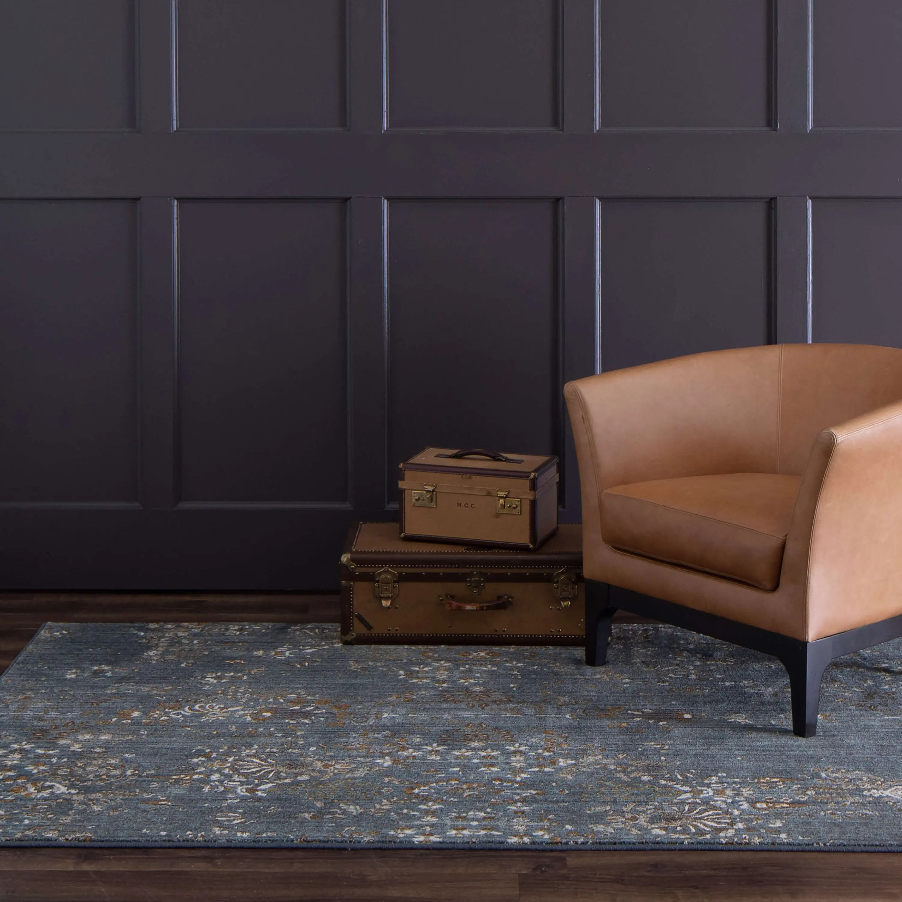 916960-50128 8 x 10 Large Eastmont Denim Area Rug - Montreal-2