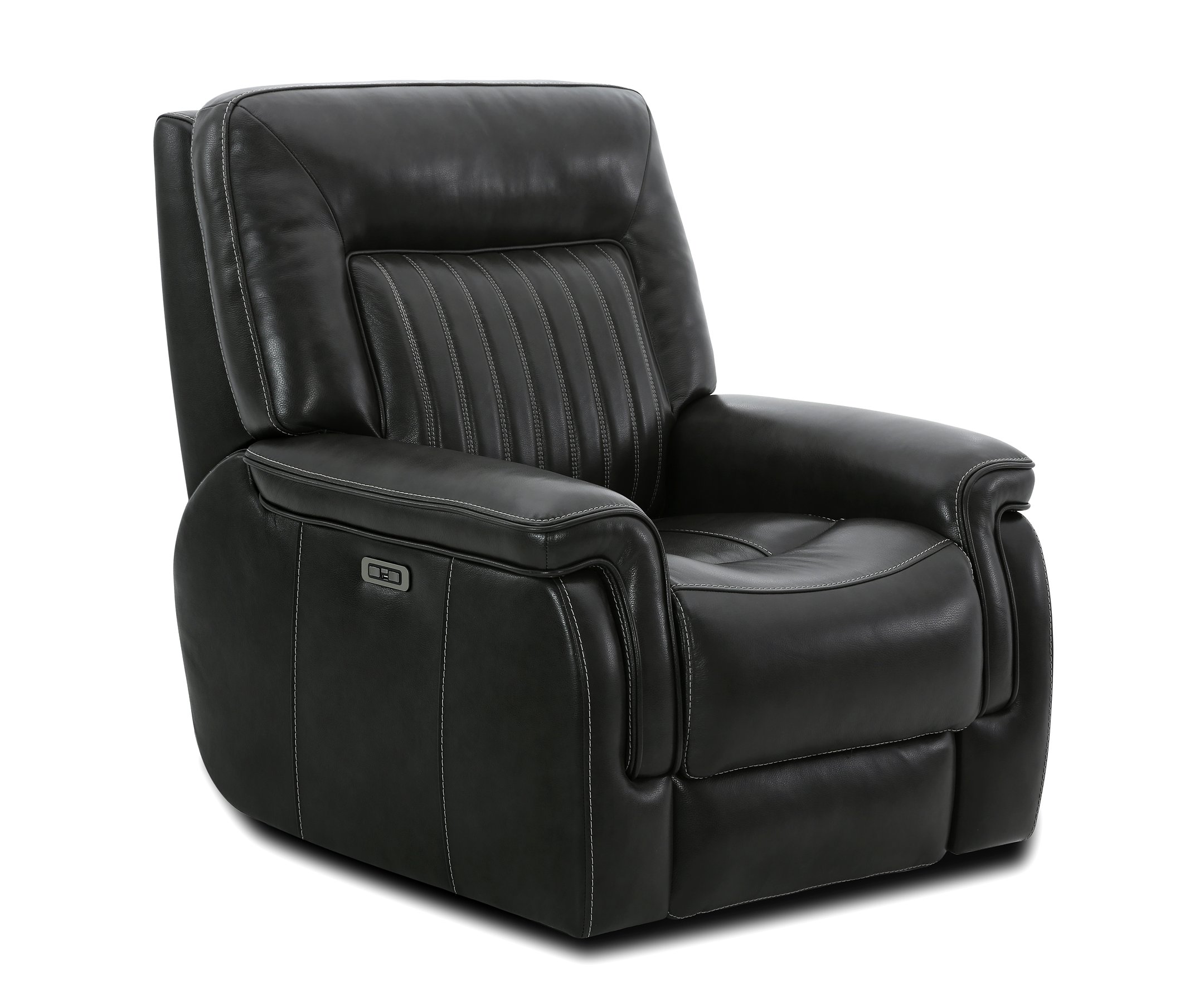 Stampede Black Power Glider Recliner-4