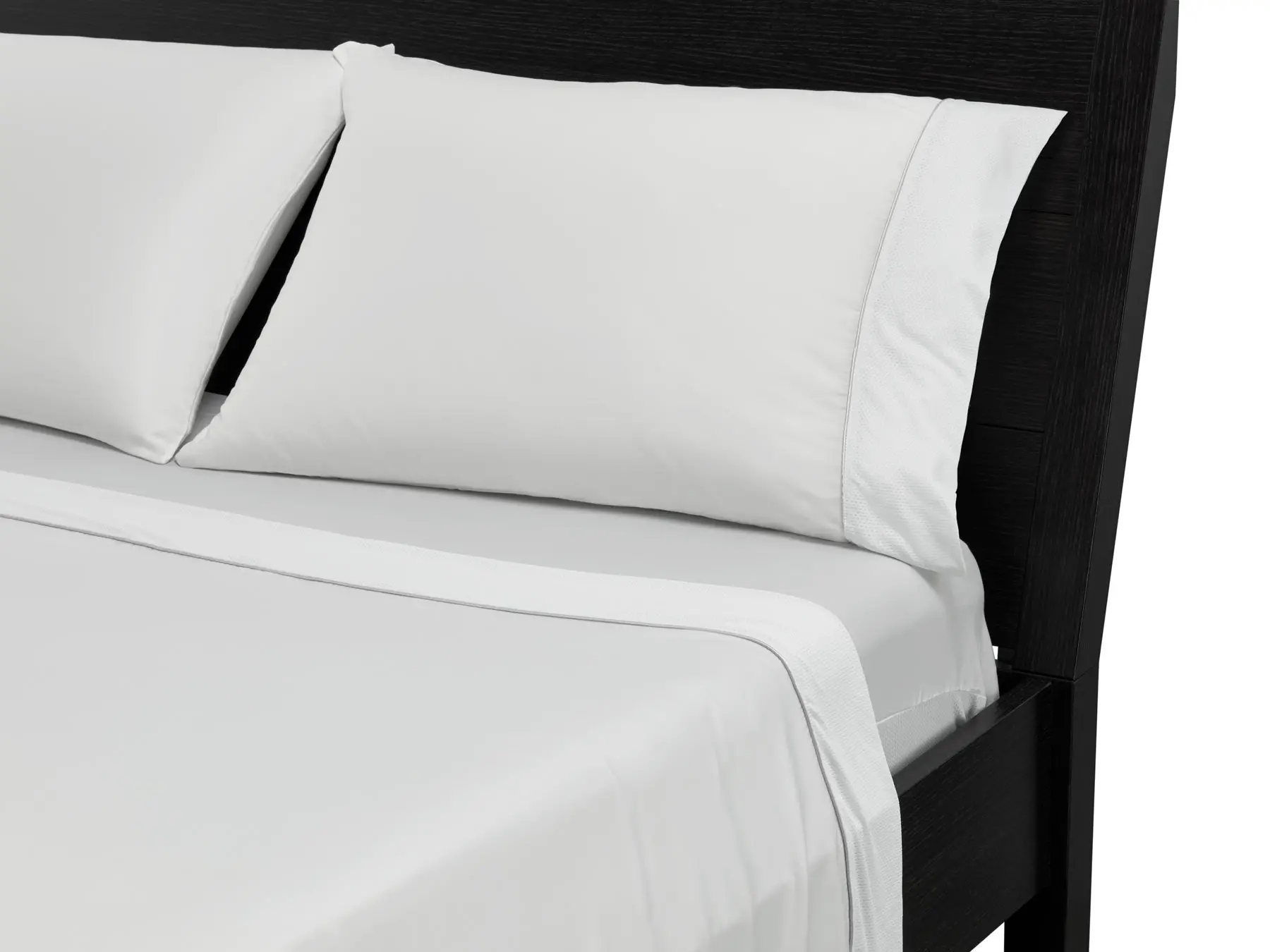 BGS11AMWFF Bedgear White Microfiber Full Bed Sheets-2
