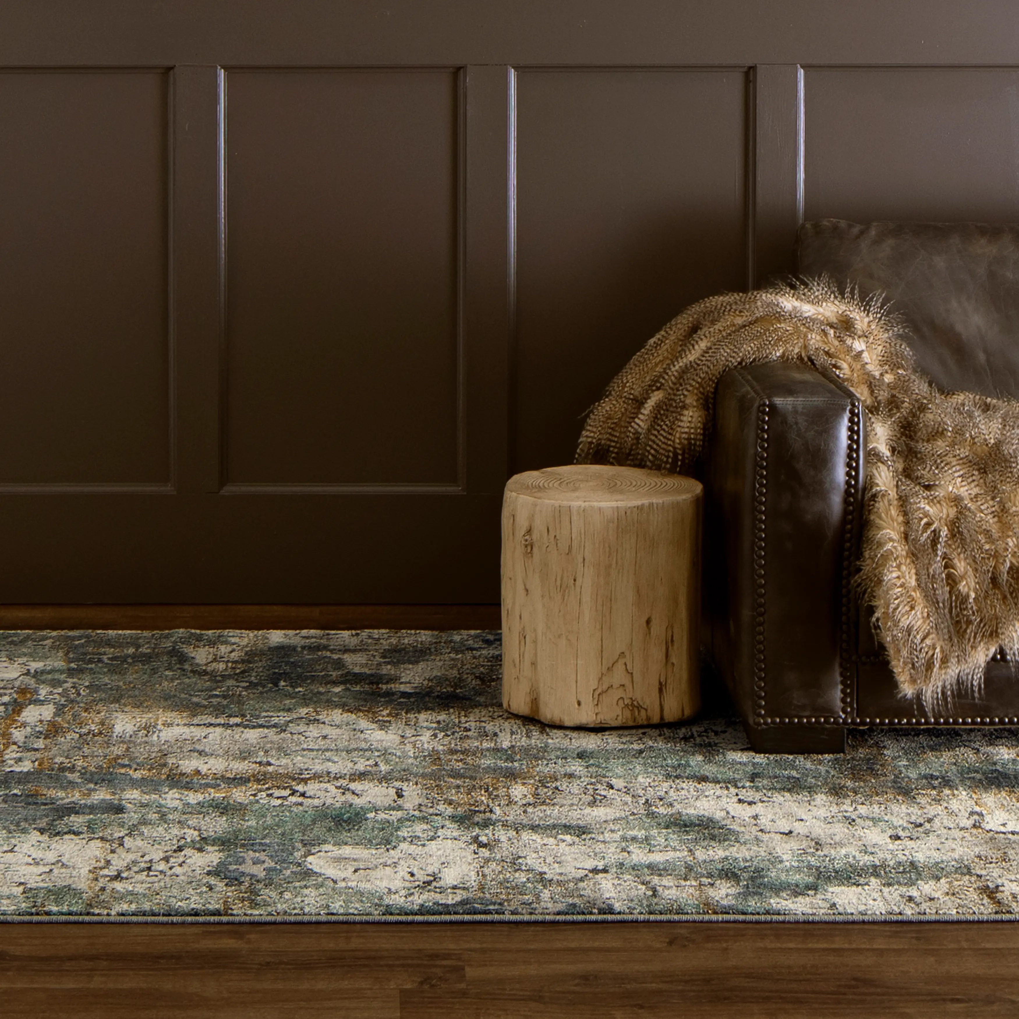 91958-50128 Montreal 5 x 8 Cave Creek Denim Area Rug-3