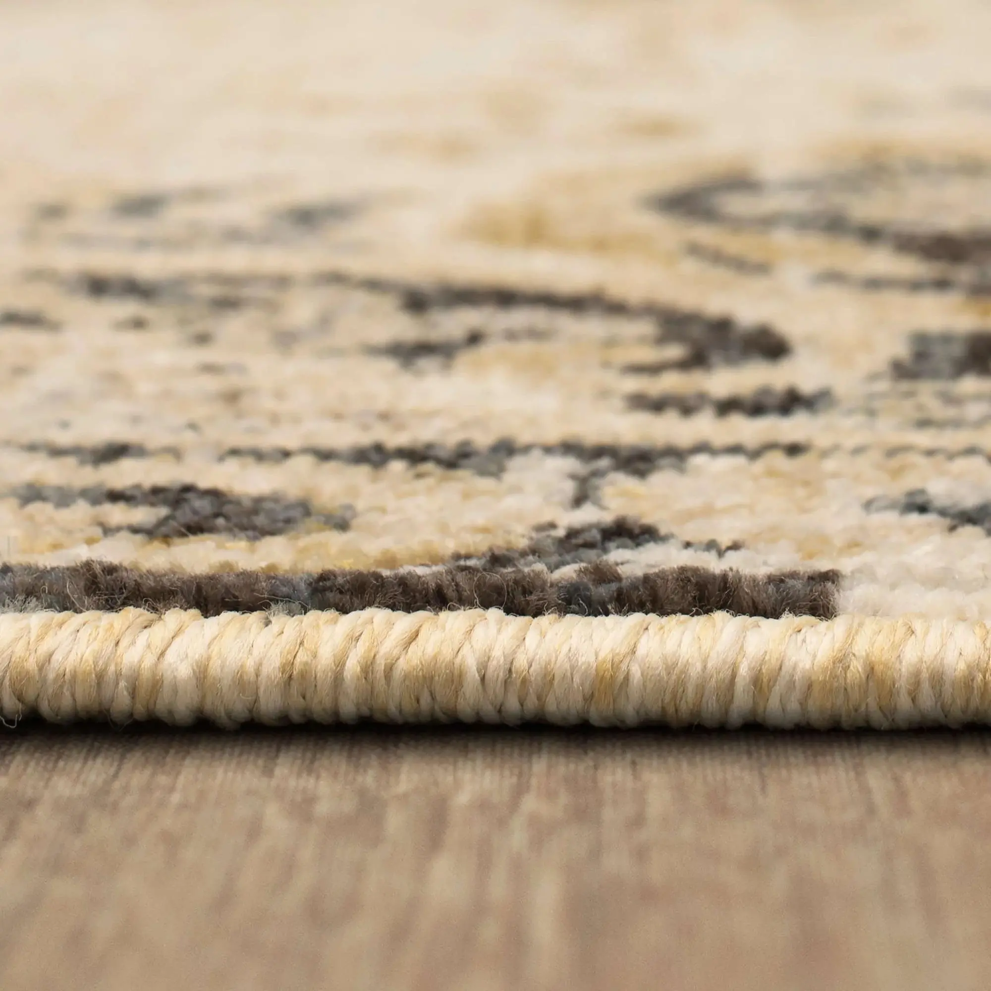 92154-80285 5 x 8 Medium Vesuvius Sand Medallion Area Rug - Alexandria-5