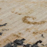 5 x 8 Medium Vesuvius Sand Medallion Area Rug - Alexandria-6