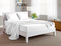 BGS11AMWFW Bedgear White Microfiber Cal-King Bed Sheets-3