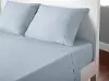 S11TBMT14 Bedgear Gray Blue Microfiber Twin Bed Sheets
