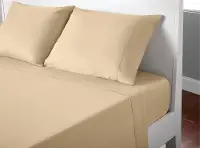 S11TBMT53 Bedgear Sand Microfiber Twin Bed Sheets