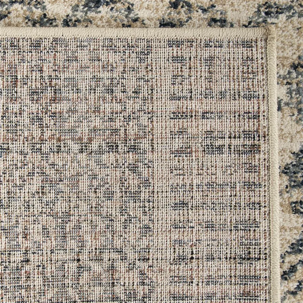 8225-5X8 5 x 8 Medium Arrowhead Light Blue and Beige Area Rug - Adagio-4