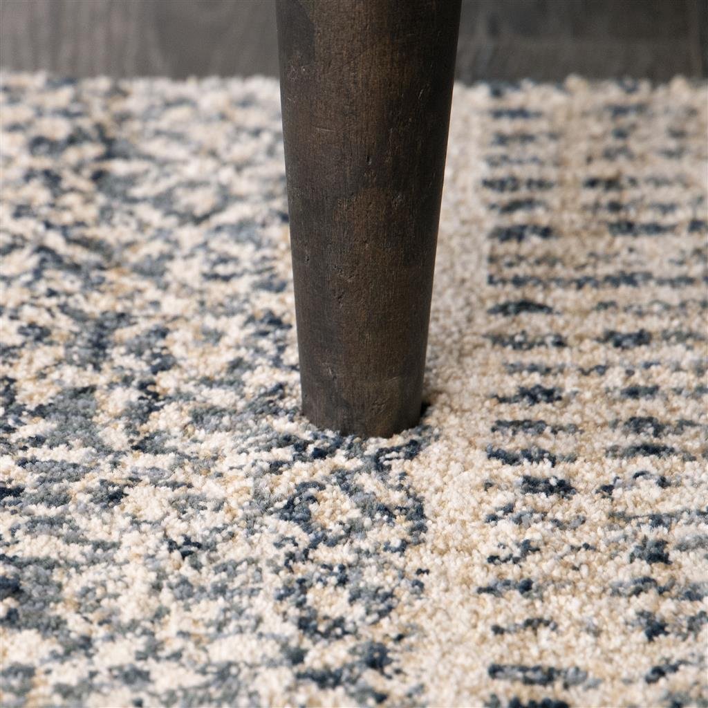 8225-5X8 5 x 8 Medium Arrowhead Light Blue and Beige Area Rug - Adagio-7
