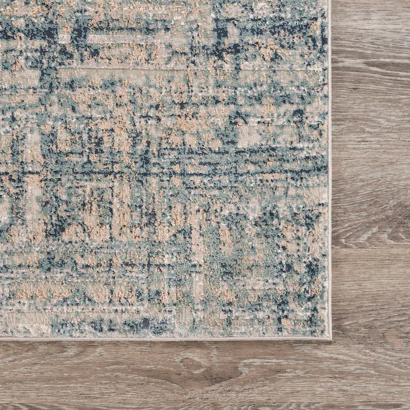 5 x 8 Medium Blue Harbor Mist Area Rug - Imagine-5