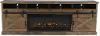 Farmhouse Brown 94 Fireplace TV Stand