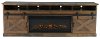 Rustic 92 Inch Fireplace TV Stand - Farmhouse