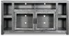 65 Inch Driftwood Gray TV Stand - Skyline