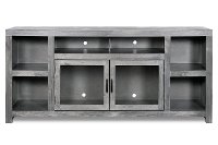 75 Inch Driftwood Gray TV Stand - Skyline