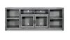 85 Inch Driftwood Gray TV Stand - Skyline