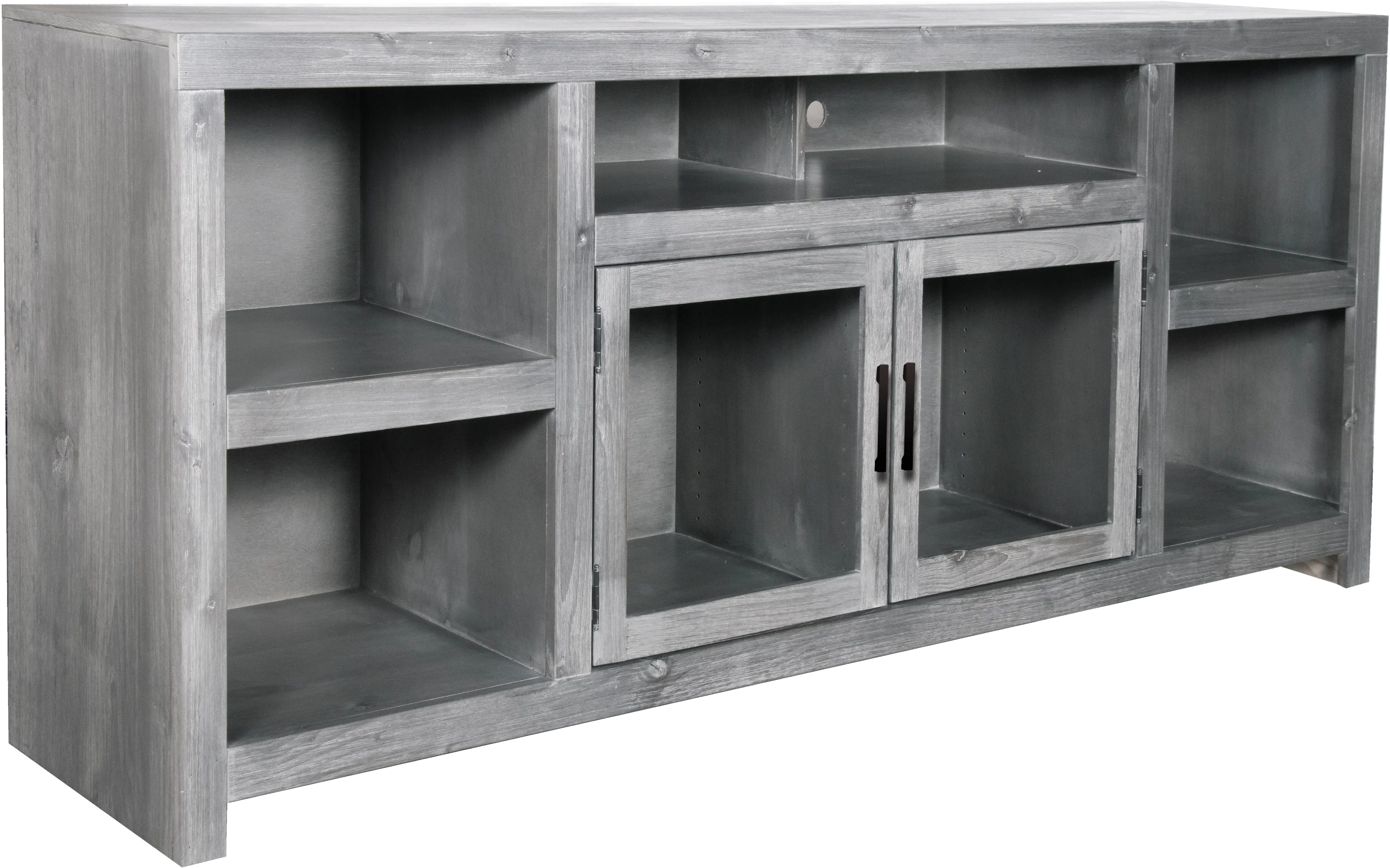Skyline Driftwood Gray 85 TV Stand-2