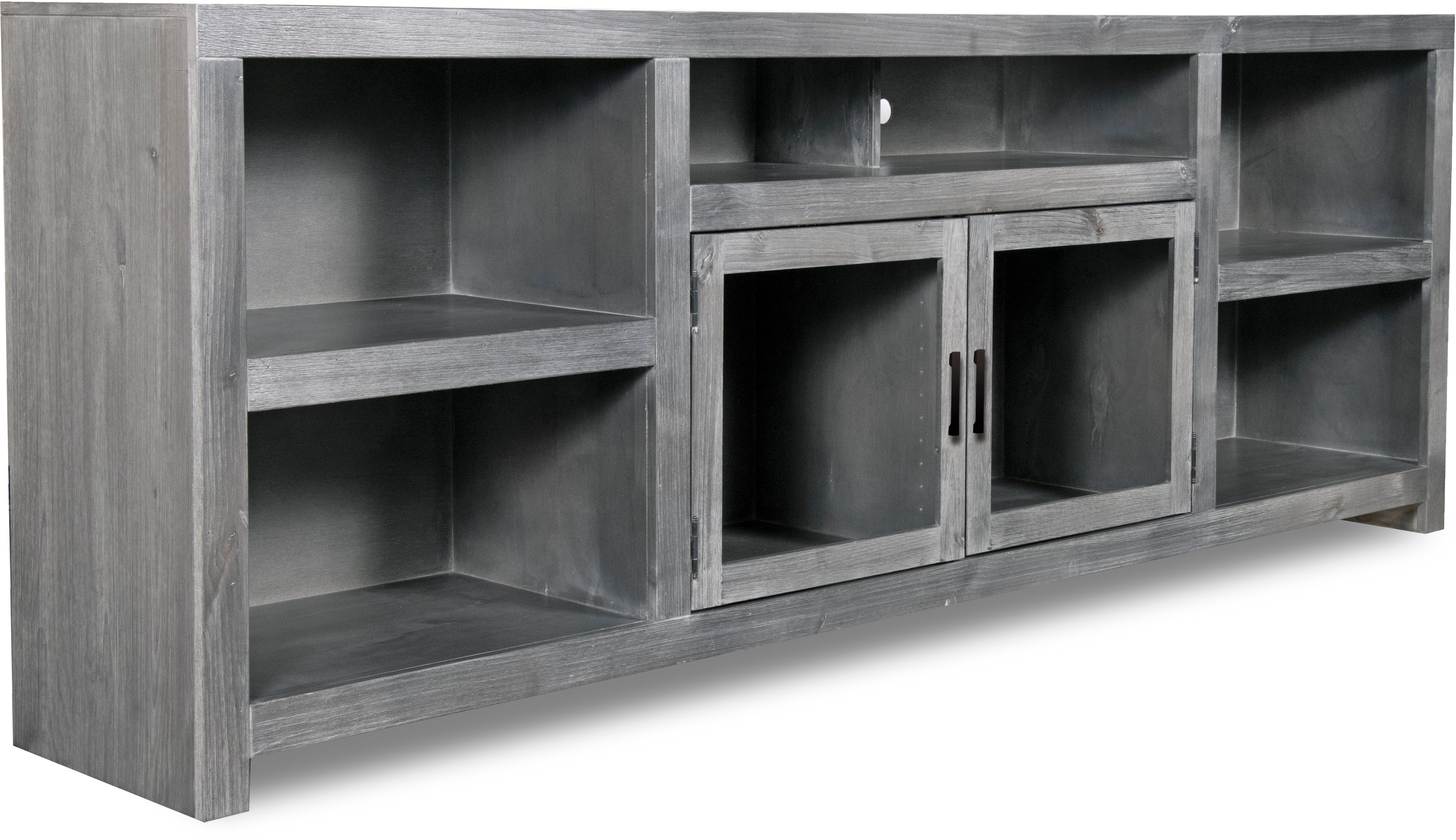 Skyline 95 Inch Driftwood Gray TV Stand-2