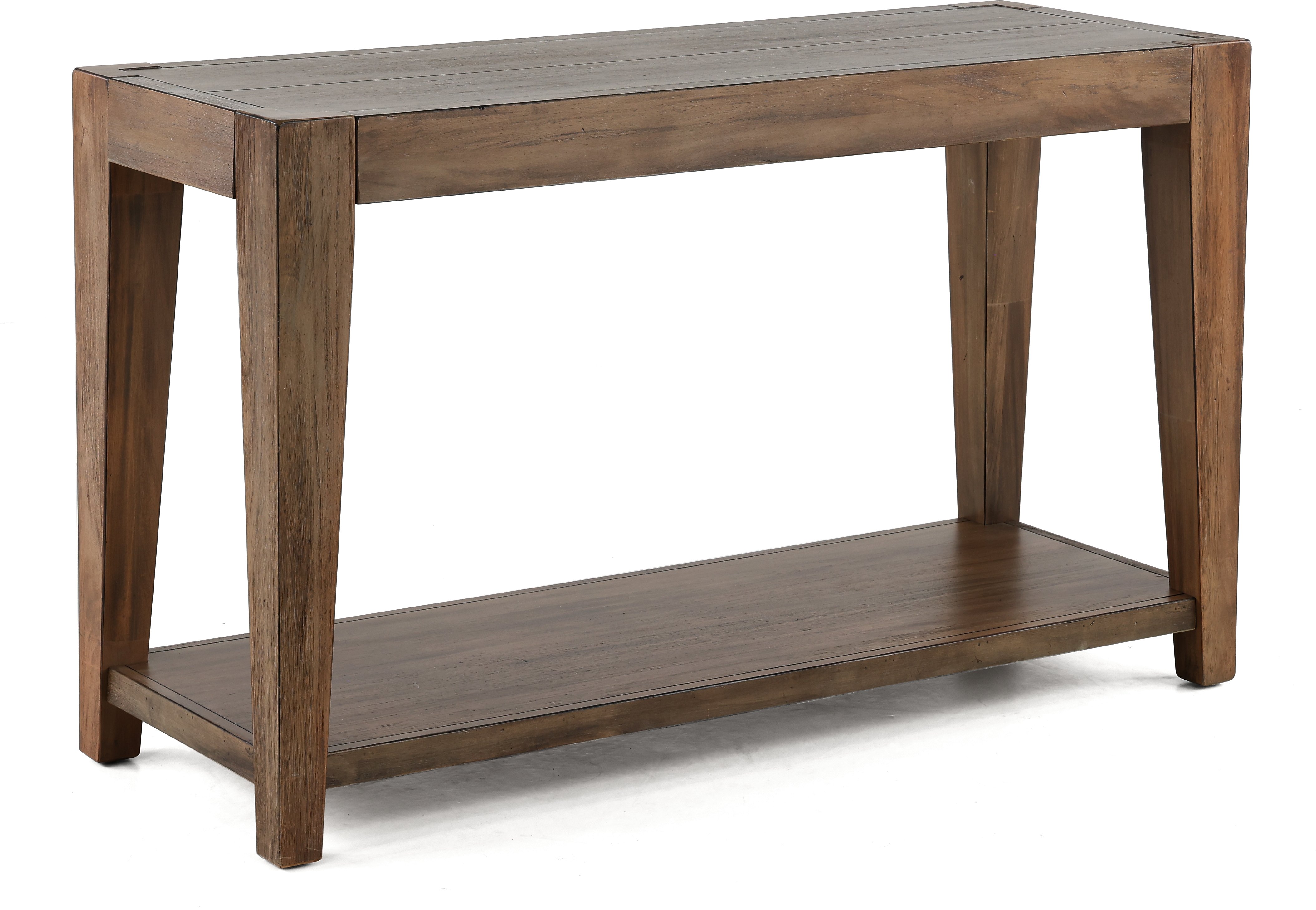 Doe Valley Transitional Medium Brown Sofa Table-1
