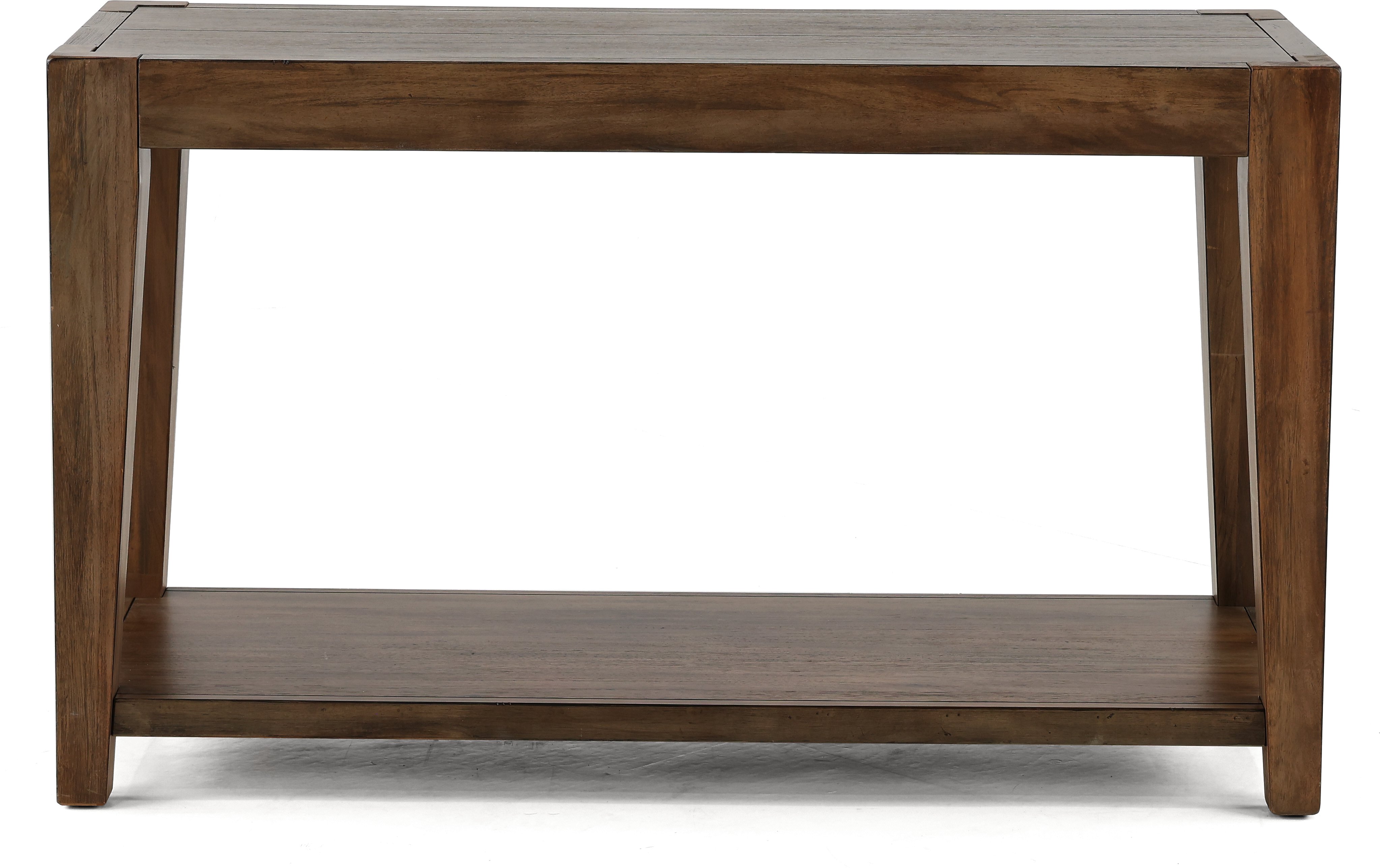 Doe Valley Transitional Medium Brown Sofa Table-2
