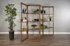 Doe Valley Transitional Brown Folding Bookcase