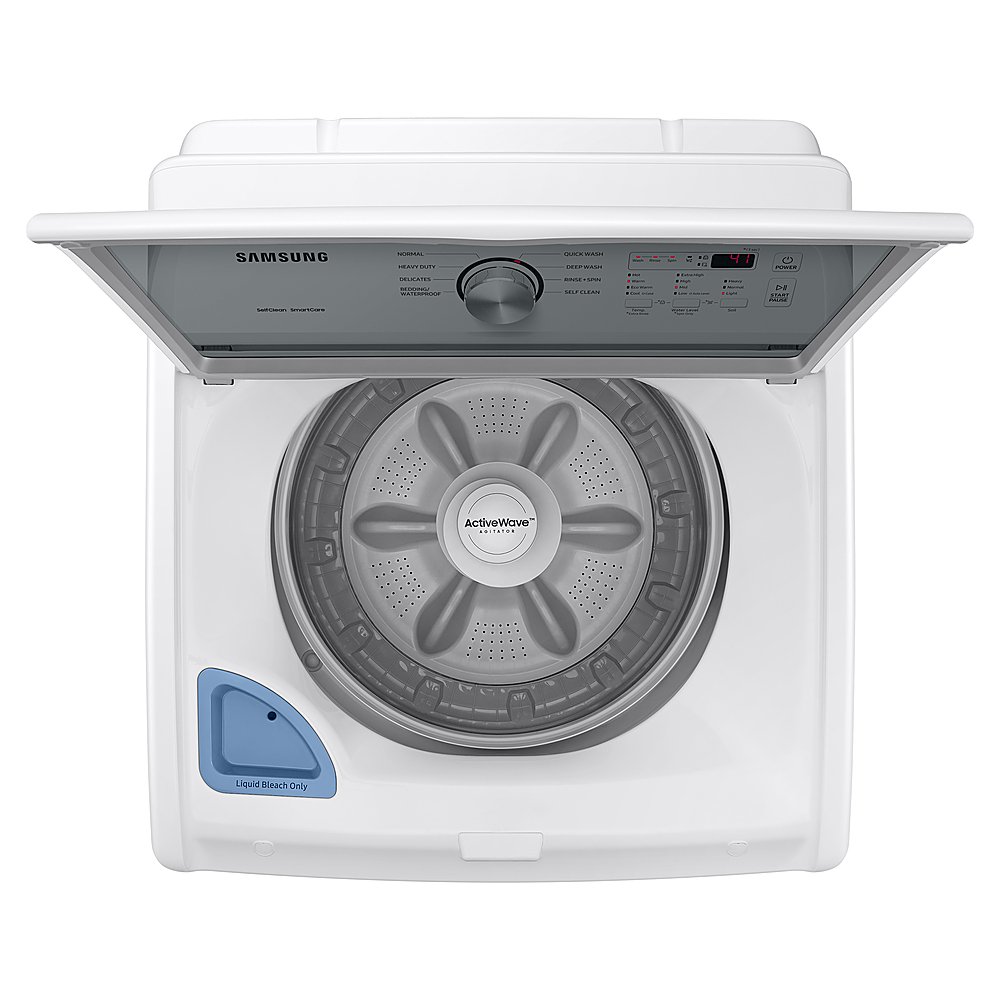 WA44A3205AW Samsung Agitator Top Load Washer - 4.4 cu. ft. White-6