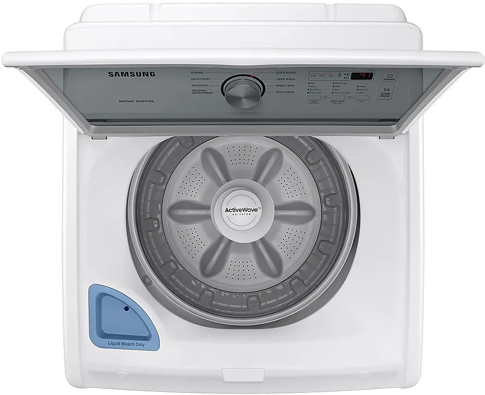 WA44A3205AW Samsung Agitator Top Load Washer - 4.4 cu. ft. White-6