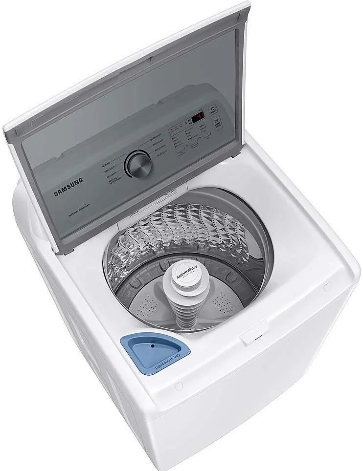 WA44A3205AW Samsung Agitator Top Load Washer - 4.4 cu. ft. White-8