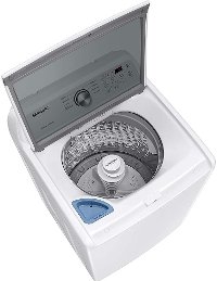 WA44A3205AW Samsung Agitator Top Load Washer - 4.4 cu. ft. White-8