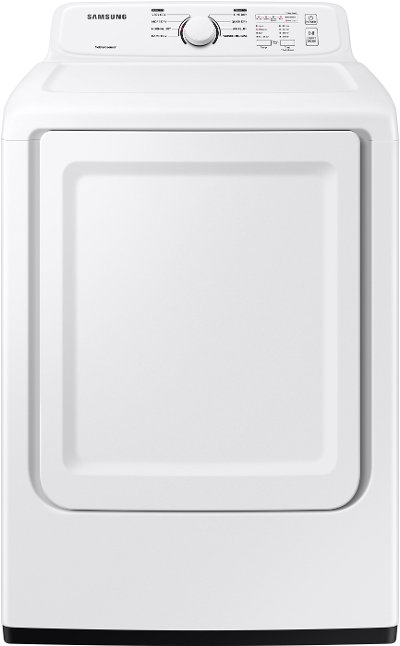 DVE41A3000W Samsung Electric Dryer with Sensor Dry - 7.2 cu. ft. White