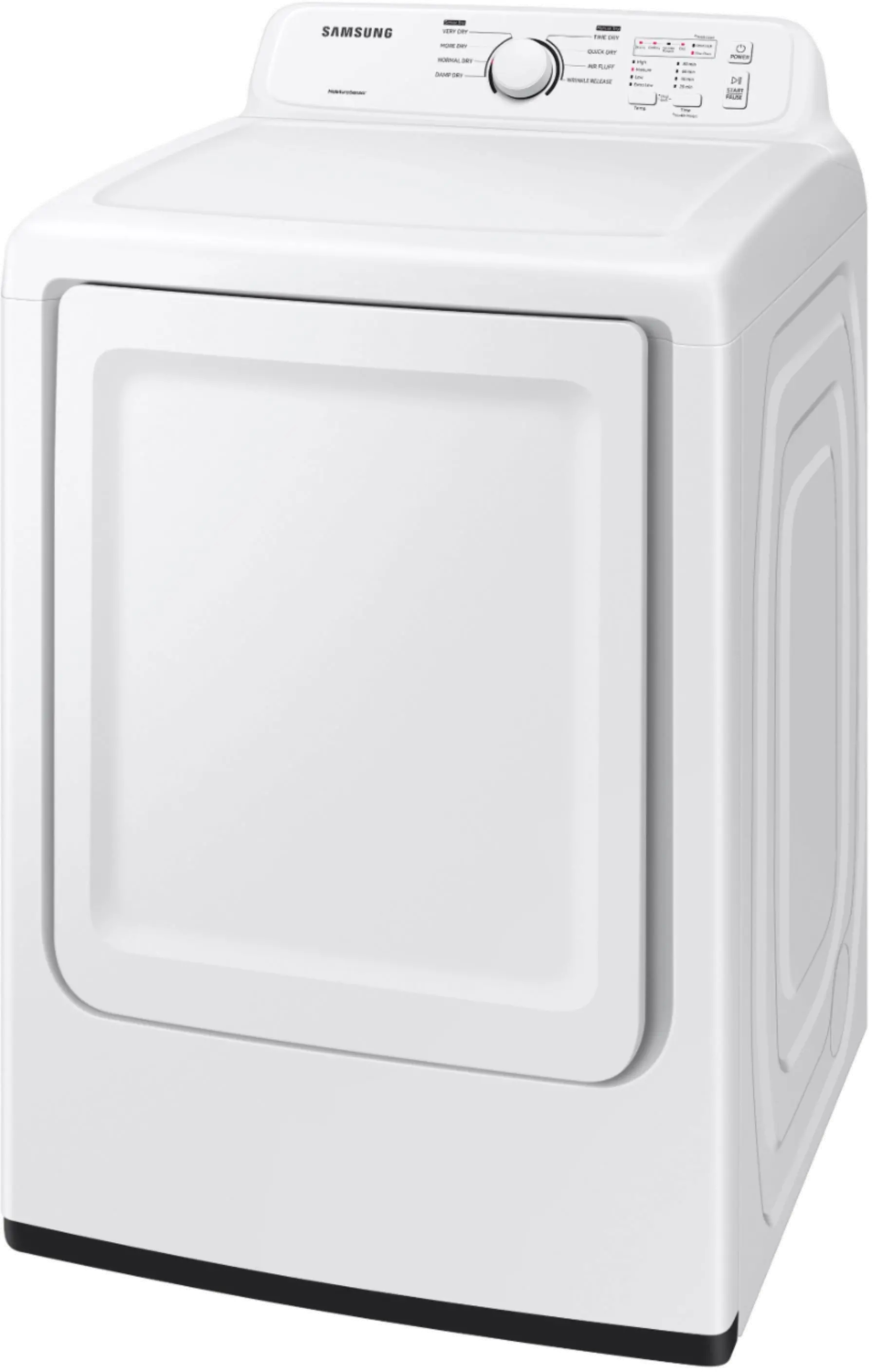 DVE41A3000W Samsung Electric Dryer with Sensor Dry - 7.2 cu. ft. White-3