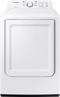 DVG41A3000W Samsung Gas Dryer with Sensor Dry and 8 Drying Cycles - 7.2 cu. ft. White-1