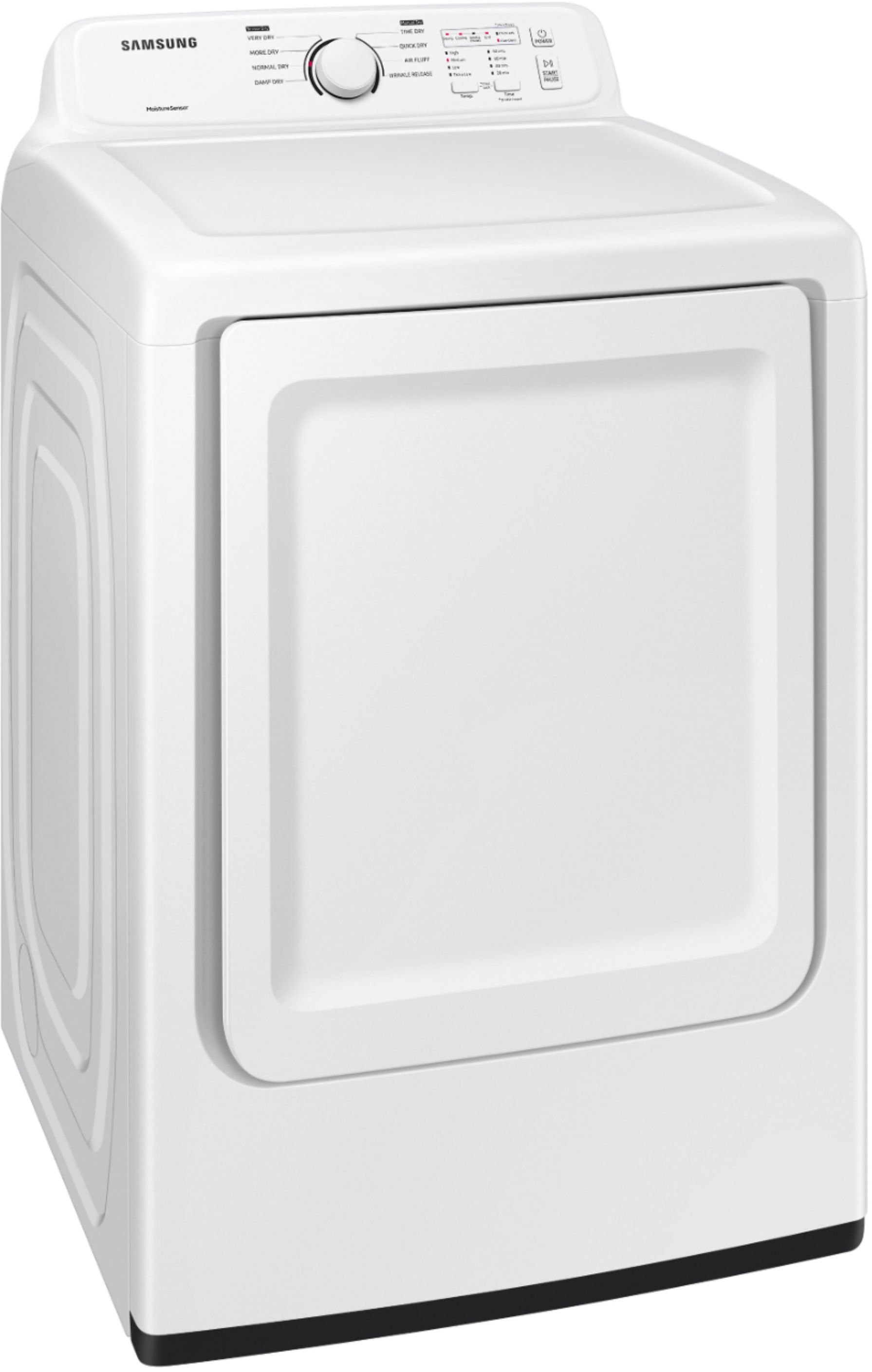 DVG41A3000W Samsung Gas Dryer with Sensor Dry and 8 Drying Cycles - 7.2 cu. ft. White-2