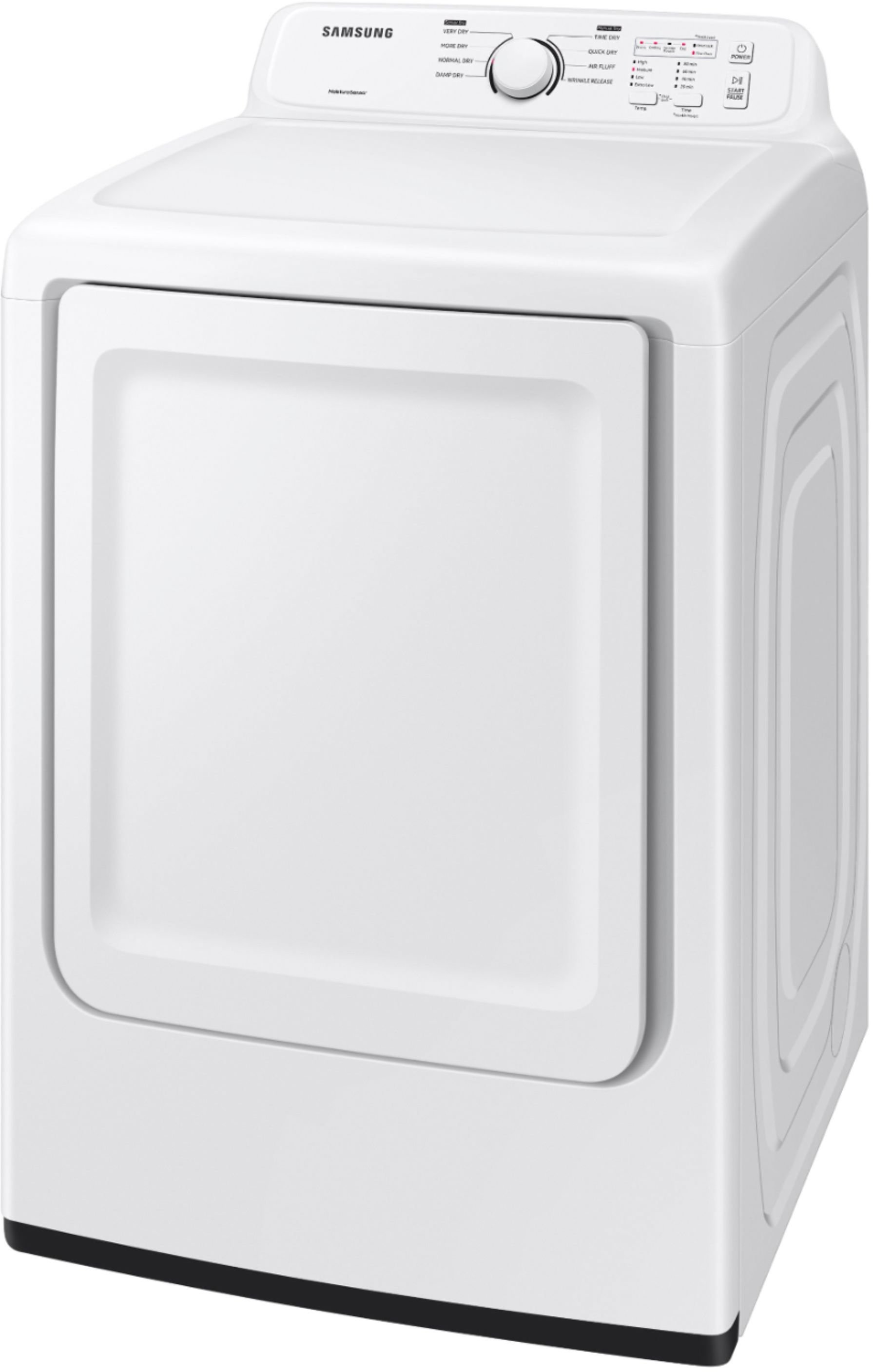 DVG41A3000W Samsung Gas Dryer with Sensor Dry and 8 Drying Cycles - 7.2 cu. ft. White-3