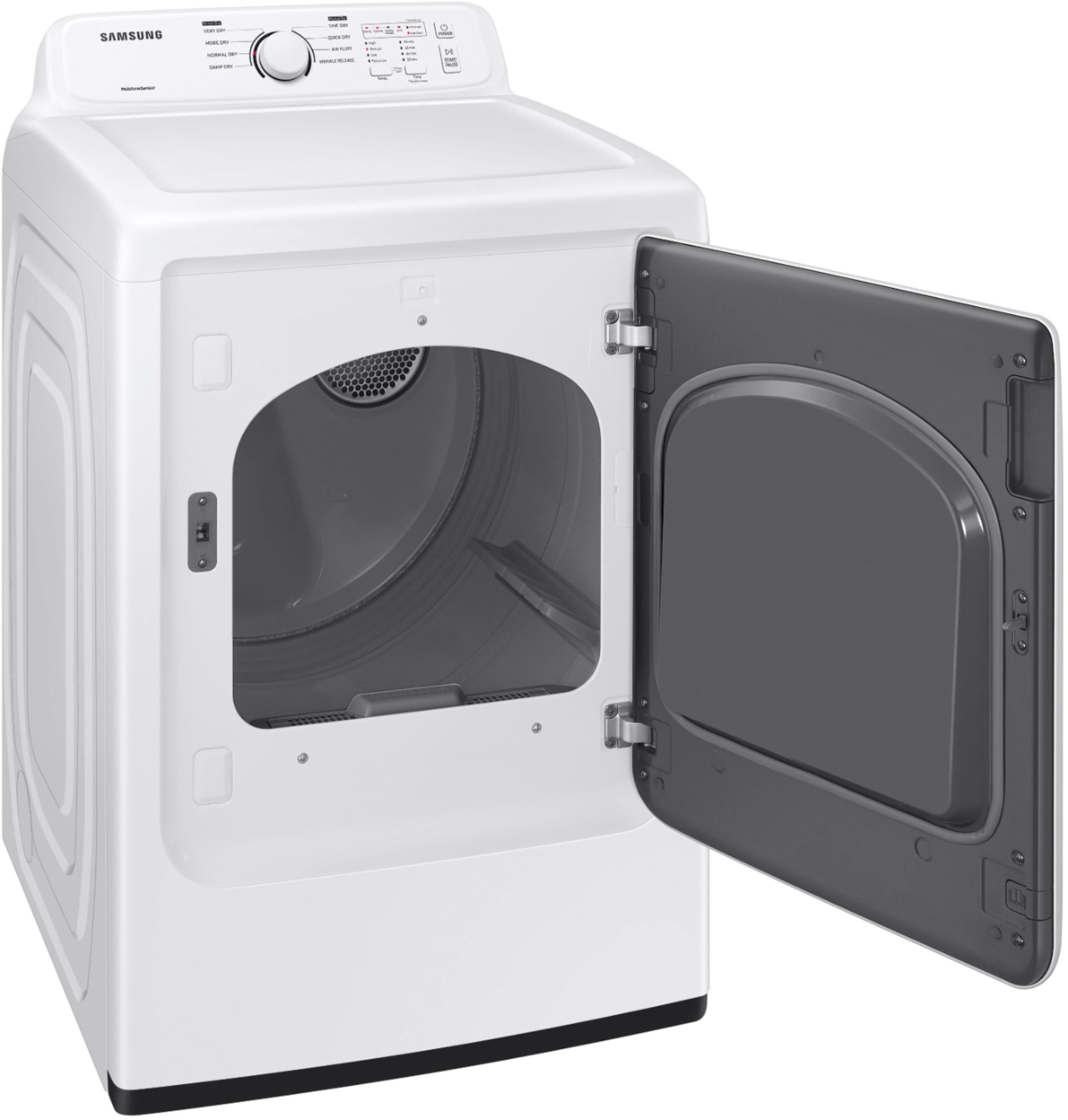 DVG41A3000W Samsung Gas Dryer with Sensor Dry and 8 Drying Cycles - 7.2 cu. ft. White-5