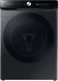 WF50A8600AV Samsung Extra-Large Capacity Smart Dial Front Load Washer with CleanGuard - Brushed Black 5.0 cu. ft.