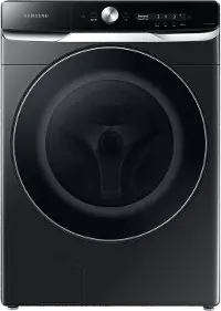 WF50A8800AV Samsung Extra-Large Capacity Smart Dial Front Load Washer with OptiWash - Brushed Black 5.0 cu. ft.