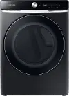 DVE50A8800V Samsung Smart Dial Electric Dryer with Super Speed Dry - 7.4 cu. ft. Brushed Black